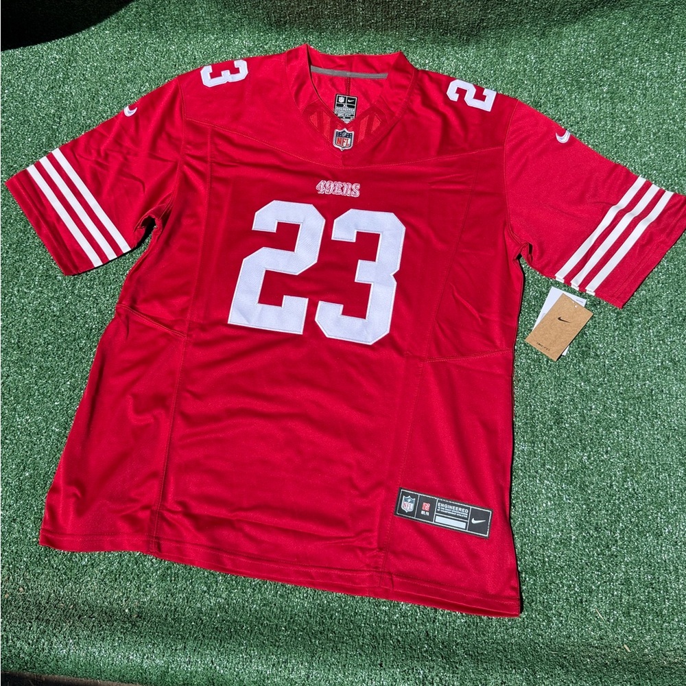 Christian McCaffrey On the Field Nike Jersey